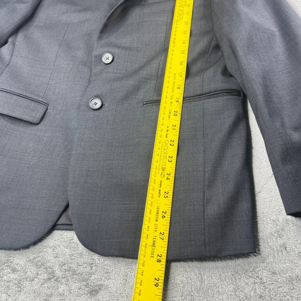 JOS.A. Bank Traveler Travel Tech‎ Slim Fit Gray Wool Blend Blazer 38 Short